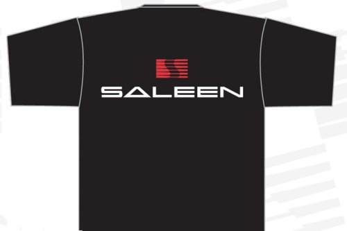 Saleen Black Corporate Logo T-Shirt - Medium