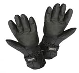 Basic Black Heated Gloves - Size 9 Medium/Large With Batteries