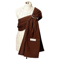 Buy Low Price Cozy MAYA WRAP Lightly Padded Baby Ring Sling Carrier (Chocolate Brown – Medium) B002ITMLBW
