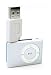  : White - iPod Shuffle 2nd Generation USB Charger Adapter