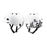 Pryme 8 V2 Helmet, Graphic Series, SM / MD (55-57 cm), Monster, White
