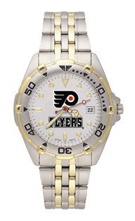 Philadelphia Flyers Mens All Star Stainless Steel Bracelet Watch