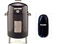 Brinkmann 810-5301-V Smoke'N Grill Charcoal Smoker and Grill with Vinyl Cover, Black
