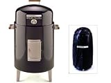  : Brinkmann 810-5301-V Smoke'N Grill Charcoal Smoker and Grill with Vinyl Cover, Black