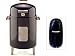 Brinkmann 810-5301-V Smoke'N Grill Charcoal Smoker and Grill with Vinyl Cover, Black