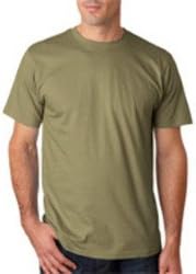 Anvil Mens' Eco-Friendly Lightweight Tee (Moss) (3X-Large)
