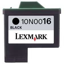 Lexmark No. 16 Inkjet Cartridge Page Life 410pp Black Ref 10N0016