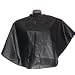 HAIR CUTTING GOWN SALON BARBERS CAPE - BLACK