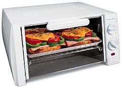 Proctor Silex 31115 4-Slice Toaster Oven/Broiler, White