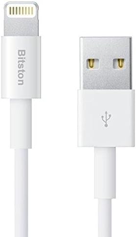Apple MFi Certified 6 Feet (1.8m) Lightning to USB Cable Charging & Sync Supports iOS 8 7 6 Latest iPhone iPad iPod
