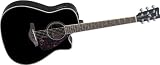 Yamaha FGX720SCA Acoustic Electric Guitar, Black