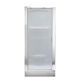 American Standard Acrylux Shower Door AS-3200Y1-STE5-213. 28 3/8'' - 31 1/8'' W x 64 3/4'' H, Rain Glass, Silver Shine finish