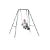 Hedstrom 2in1 Swing with 5 Point Harness