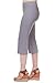Leveret Women's Comfort Dress Capris with Welt Pockets *Made in Canada*