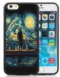 Personalized Iphone 6 Case Design with Sherlock Starry Fall Iphone 6th 4.7 Inch TPU Black Cell Phone Case