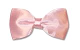 BOWTIE Solid PINK Men's Bow Tie Tuxedo Ties BowTies
