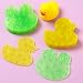 Baby : Kids Bath Tub Treads - Set of 6 Tub Treads (Duck) 4.75 x 4.75h