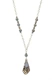 Aquamarine Chain Necklace
