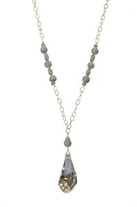 Aquamarine Chain Necklace