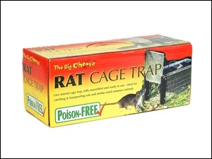 The Big Cheese - Rat Trap Cage - Poison Free Live Catch