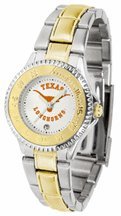 Texas Longhorns Competitor Ladies Watch with Two-Tone Band