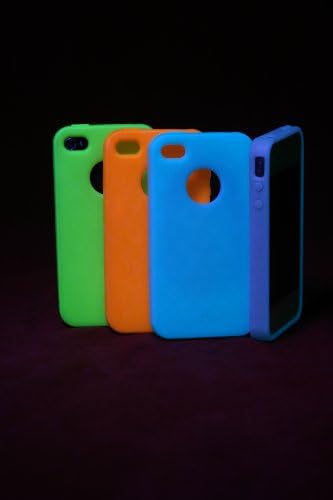 Moonskins MSK-CW01-01 Glow in the Dark Case for iPhone 4/4S - 1 Pack - Carrying Case - Retail Packaging - White