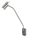 Access Lighting 62088-BS Odyssey Wall Mounted Task Lamp with On/Off Switch, Brushed Steel Finish