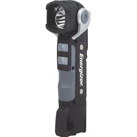 Click here to buy Energizer Hard Case Professional Swivel Head Flashlight, Black Gray.