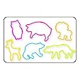 Zanybandz Animal Crackerz Glow in the Dark Collectable Rubber Wrist Bands, 24 Per Pack