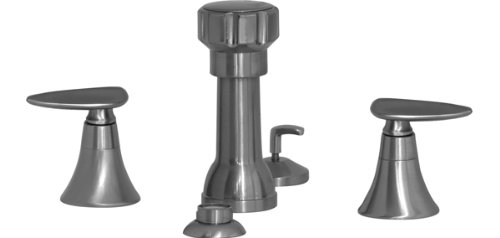 Aqua Brass 4 Hole Bidet Set Capri 622666073bngd Bidet Faucets