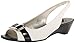 Anne Klein Sport Women's Burle Synthetic Dress Pump,White/Black,10 M US