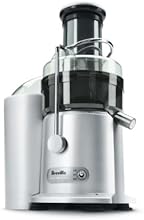 Breville JE98XL Extractor de Jugos con 2 Velocidades, Color Acero Inoxidable