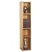 Heirloom 62 H Heavy Duty Tower Bookcase in Oak Veneer