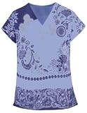 India Moonlit Scrub Top by White Cross
