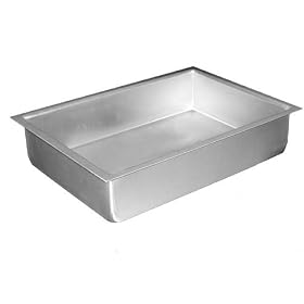Fat Daddio's Anodized Aluminum Sheet Cake Pan, 12 x 18 Inch x 2 Inch by Fat Daddio's