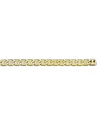 10mm 14k Fancy Hand Made Link Bracelet 7"