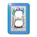 Beverly Turner Birthday Invitation Design Birthday Party Chocolate Cake 60th Light Switch Covers 2 plug outlet cover