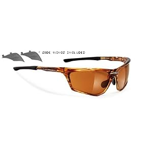 RUDY PROJECT ZYON color BROWN-STREAKED-ACTION-BROWN-LENS Sunglasses