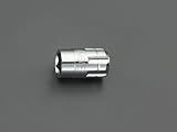 エスコ 19mmソケット(貫通式ソケットレンチ用) EA617CD-19