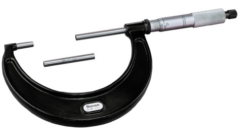 Starrett T436RLS-3-12 Automotive Crankshaft Micrometer Ratchet-Stop Thimble Lock Nut And Standard 00001 Graduation 1-12-3-12 Range