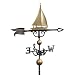 Sailboat 46” Weathervane-Verdigris