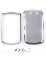 Wireless: Blackberry Torch 9800 Transparent Smoke Hard Case/Cover/Faceplate/Snap On/Housing/Protector - Dealdady.com
