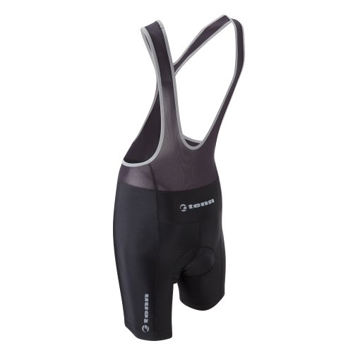 Tenn Ladies Summit Cycling Padded Bib Front Shorts with Quick Drying, Antibacterial Pad Black 8