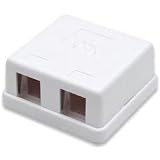 2-Port Surface Mount Box Light Ivory