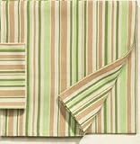 Bamboo Print Stripe 100% Cotton Tablecloth - 54-in x 54-in