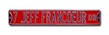 Authentic Street Signs Atlanta Braves 7 Jeff Francoeur DR Street Sign