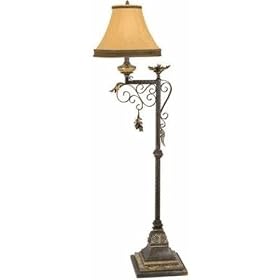 Dick Idol Autumn Oak Leaves Floor Lamp