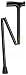 Drive Adjustable Folding Cane (Options - Color: Rainbow ) *Free Shipping!