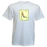 Cotton T-Shirt with dinosaur, tapestry, colors Image