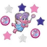 Abby Cadabby Birthday Supplies Balloon 9 Piece Kit by 